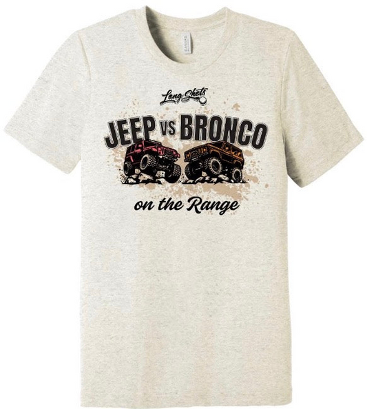 2025 Jeep vs Bronco on the Range Event T-Shirt